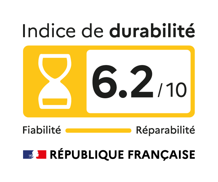 Indice de durabilité 6,2/10