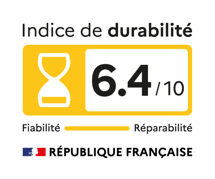 Indice de durabilité 6,4/10