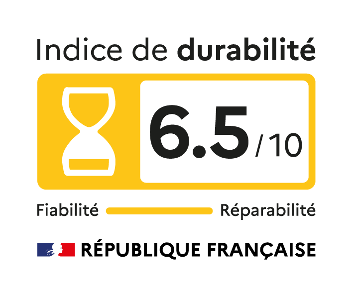 Indice de durabilité 6,5/10