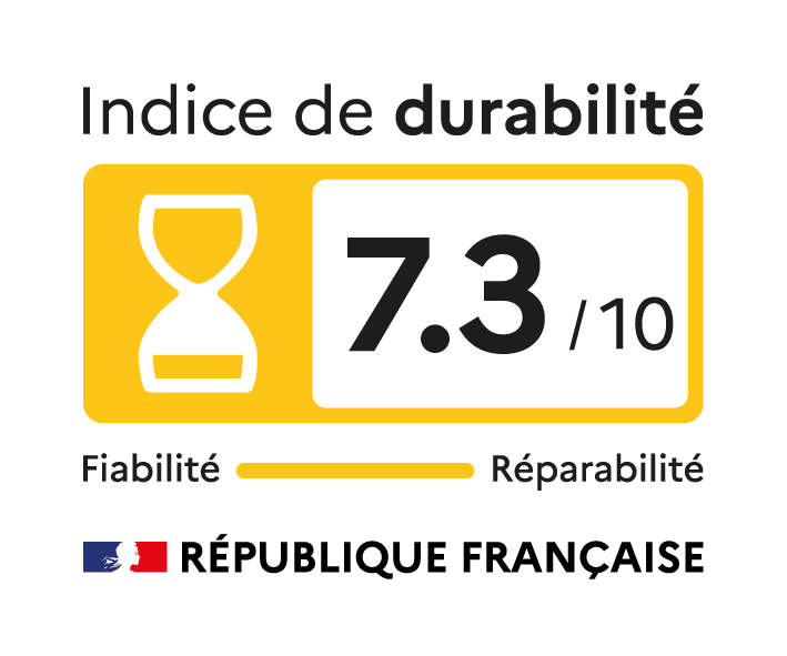 Indice de durabilité 7,3/10