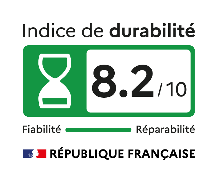 Indice de durabilité 8,2/10