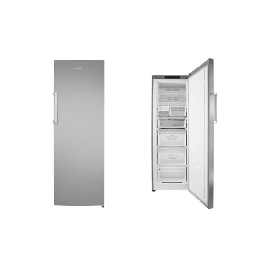 Congélateur armoire No Frost 274L Gris foncé - BRANDT - BFU8620NA