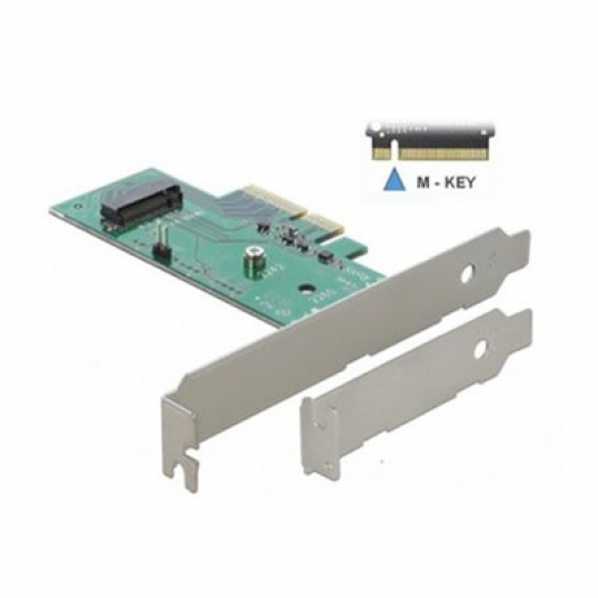 Adaptateur PCI Express pour 1 SSD M2 NVMe (mode PCIe) - DEXLAN -  ADA_PCIE_SSD_M2 