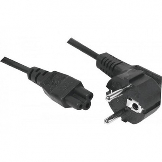 Câble Électrique Secteur 3m Noir